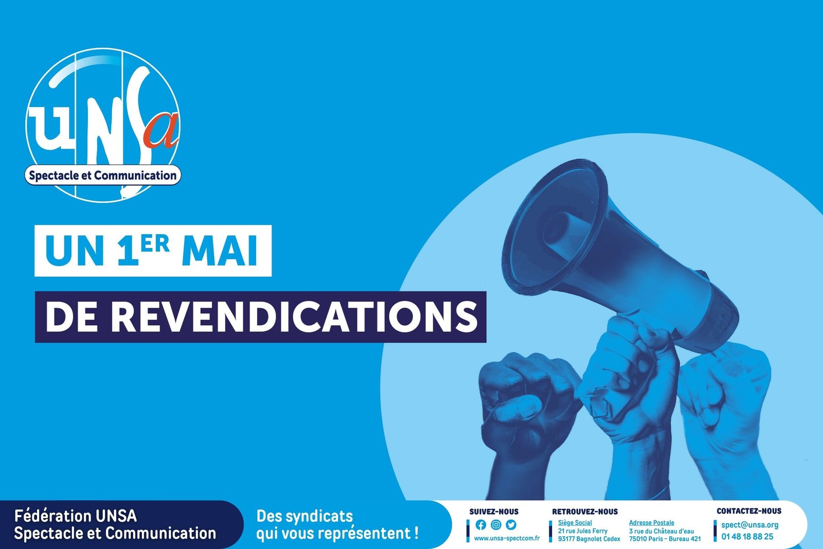 Un 1er mai de revendications