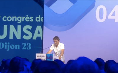 Discours de Jean-Luc MAETZ au congrès Dijon 2023 de l’UNSA.